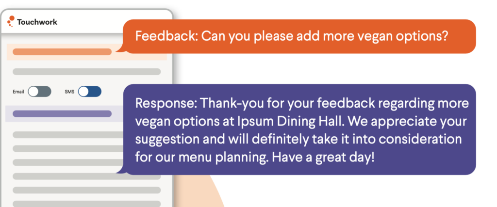 Suggested response