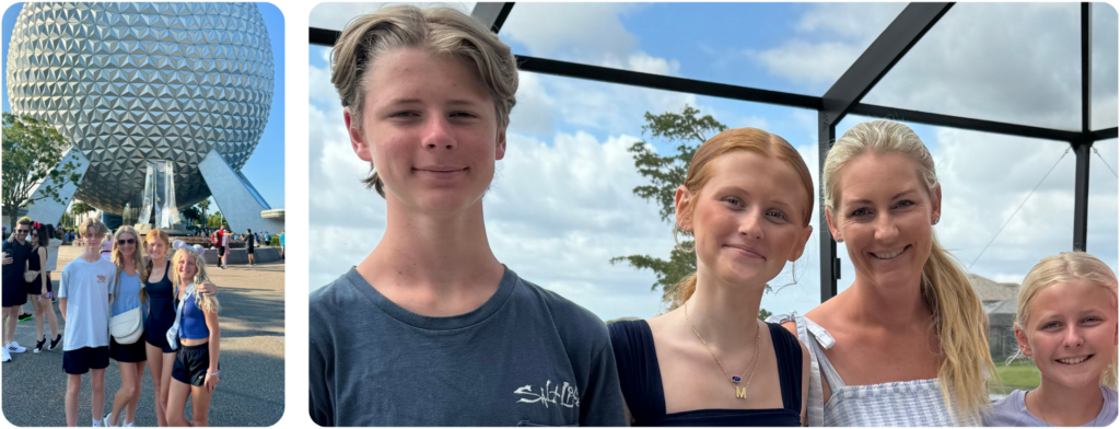 Mary and family